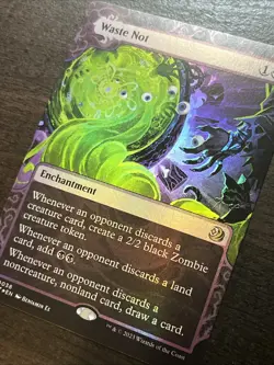 MTG Waste Not (WOT) Wilds of Eldraine: Enchanting Tales NM FOIL - Image 2