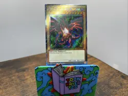 * RED-EYES BLACK DRAGON * ALT ART PLATINUM SECRET RARE RA04-EN109 YUGIOH! - Image 1