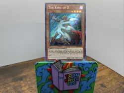 Yugioh The King Of D. LCKC-EN107 Secret Rare 1st Ed - Image 1