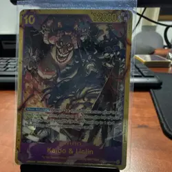 Kaido & Linlin OP08-119 SEC Foil 12000 Power Two Legends One Piece CCG EN - Image 1