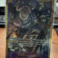 Kaido & Linlin OP08-119 SEC Foil 12000 Power Two Legends One Piece CCG EN - Image 2