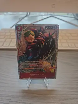 One Piece Roronoa Zoro EB04-007 SR ENGLISH OP15 - Image 2