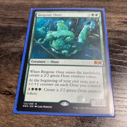 MTG Biogenic Ooze Magic: The Gathering Ravnica Allegiance Mythic #122 - Image 1