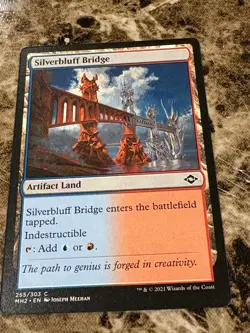 SILVERBLUFF BRIDGE Magic the Gathering MTG Modern Horizons 2 - Image 1