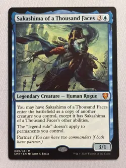 Sakashima of a Thousand Faces - Commander Legends - MTG NM - Image 1