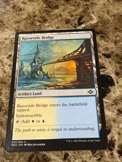 RAZORTIDE BRIDGE Magic the Gathering MTG Modern Horizons 2 - Image 1