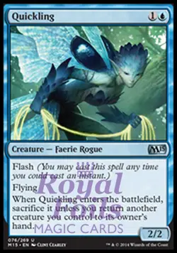 Quickling 1x FOIL MTG M15 Core Set Uncommon MINT blue - Image 1