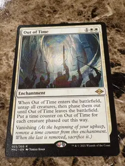 OUT OF TIME Magic the Gathering MTG Modern Horizons 2 - Image 1