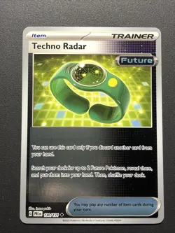 Techno Radar - 180/182 - Reverse Holo - Pokemon Paradox Rift - NM - Image 1