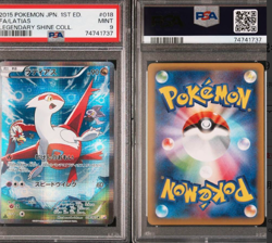 PSA 8 Latios FA 019/027 PSA 9 Legendary Shine Collection Pokemon Japanese 2015 - Image 3