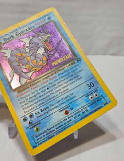 Dark Gyarados 8/82 Holo Rare PRERELEASE Unlimited Team Rocket Pokemon 7630 - Image 5