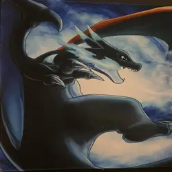 Board Game Pokemon Mega Charizard Playmat Games Mousepad Play Mat Cinder 35x15in - Image 2