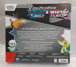 POKEMON WHITE FLARE & BLACK BOLT POSTER COLLECTION BOX - FACTORY SEALED - Image 2