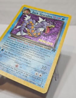 Dark Gyarados 8/82 Holo Rare PRERELEASE Unlimited Team Rocket Pokemon 7629 - Image 2