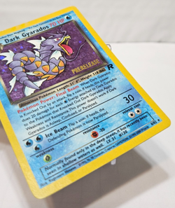 Dark Gyarados 8/82 Holo Rare PRERELEASE Unlimited Team Rocket Pokemon 7629 - Image 5