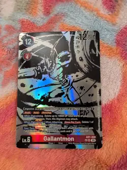 Digimon Card Game Gallantmon AD1-008 SP SR Parallel English NM - Image 1