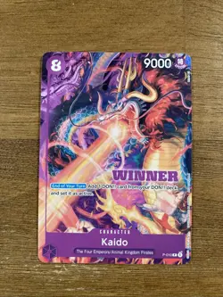Kaido - P-010 (Winner Pack Vol. 1) P-010 One Piece Promotion Cards Regular NM - Image 1