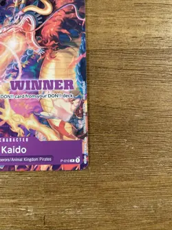 Kaido - P-010 (Winner Pack Vol. 1) P-010 One Piece Promotion Cards Regular NM - Image 3