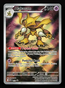 Alakazam - 009 009 Promo ME: Mega Evolution Promo Pokemon Card - Image 1