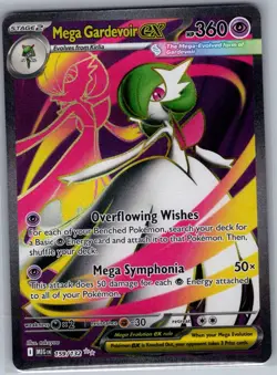 Mega Gardevoir ex 159/132 ME01: Mega Evolution - Pokemon Card - NM - Image 1
