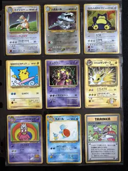 Japanese Pokemon Card Lot 36 Promo only vintage Old Back corocoro promo Mewtwo - Image 3