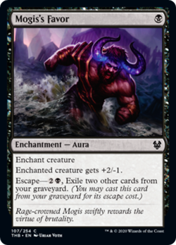 Mogis's Favor FOIL Theros Beyond Death NM Black Common MAGIC MTG CARD ABUGames - Image 1