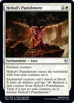 Heliod's Punishment FOIL Theros Beyond Death NM White Uncommon MTG CARD ABUGames - Image 1