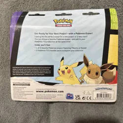 Pokemon TCG Back to School Pikachu Eraser 2-Pack Blister Evolving Skies - Image 2