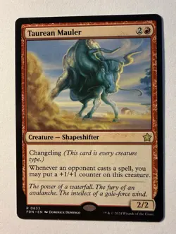 Taurean Mauler 0633 | Magic the Gathering MTG | Foundations | Rare | NM - Image 1