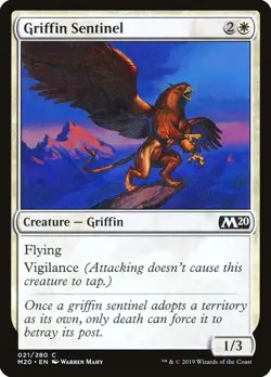 Griffin Sentinel - Core Set 2020 (M20) (Foil) - Image 1