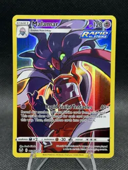 Pokemon Silver Tempest Trainer Gallery Malamar TG06/TG30 Ultra Rare - Image 1