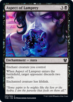 Aspect of Lamprey FOIL Theros Beyond Death NM Black Common MAGIC CARD ABUGames - Image 1