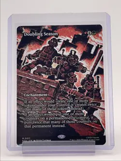 DOUBLING SEASON 2026 MAGIC TMNT SOURCE MYTHIC RARE BORDERLESS #0011 Q5531 - Image 1