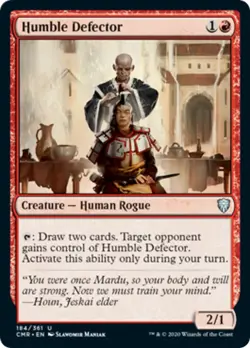 Humble Defector FOIL Commander Legends NM Red Uncommon MAGIC MTG CARD ABUGames - Image 1