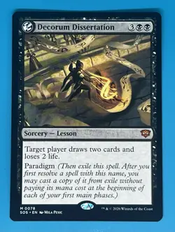 Decorum Dissertation Secrets of Strixhaven Regular - Image 1