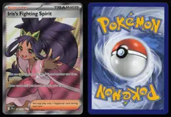 Iris's Fighting Spirit 180/159 Ultra Rare Journey Together Pokemon NM - Image 3