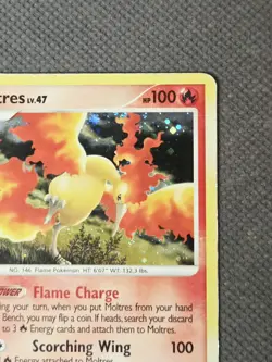 Moltres 10/100 Holo Rare (2008) Majestic Dawn Diamond & Pearl DPBP#177 Pokemon - Image 4