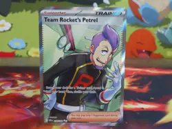 Team Rockets Petrel Destined Rivals Trainer Near Mint Sleeved Pokemon Card - Image 1