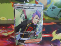 Team Rockets Petrel Destined Rivals Trainer Near Mint Sleeved Pokemon Card - Image 2