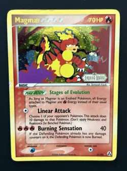 Magmar 21/92 Legend Maker Reverse Holo Rare STAMPED - Image 1
