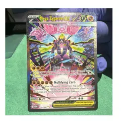 Pokemon Mega Zygarde EX Full Art Rare Holo POR 120/088 310 HP Card - Image 1