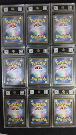 2024 Pokemon Terastal Festival Eevee Evolution Set Of 9 TOC 9.5 GL15 - Image 2