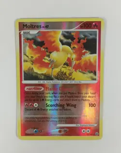 Moltres Lv. 47 Holo Rare - 10/100 Majestic Dawn - Pokemon TCG MP/HP - Image 1