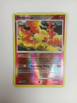 Moltres Lv. 47 Holo Rare - 10/100 Majestic Dawn - Pokemon TCG MP/HP - Image 2
