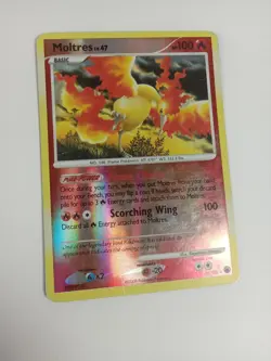 Moltres Lv. 47 Holo Rare - 10/100 Majestic Dawn - Pokemon TCG MP/HP - Image 3