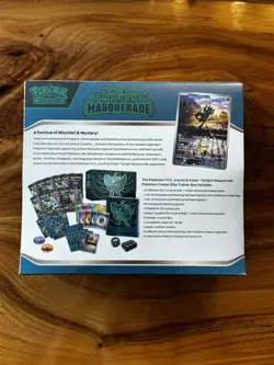 TCG S & V TWILIGHT MASQUERADE POKEMON CENTER ETB ELITE TRAINER BOX SEALED NEW - Image 2