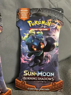 Pokemon TCG Sun & Moon: Burning Shadows Booster Pack Lot Of 3 (2017) BRAND NEW - Image 4