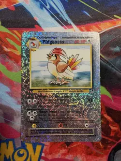 Pidgeotto Reverse Holo 34/110 Legendary Collection Pokemon 2002 Moderate Play - Image 1