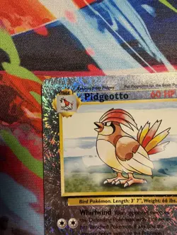 Pidgeotto Reverse Holo 34/110 Legendary Collection Pokemon 2002 Moderate Play - Image 5