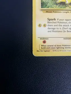 Pokemon Card Pikachu 60/64 Jungle Common WOTC - Image 4